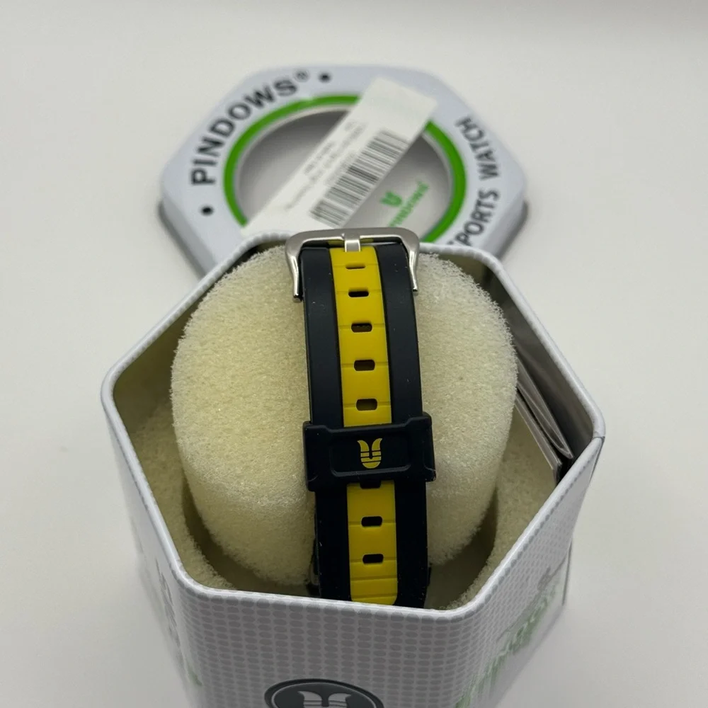 Black and Yellow Smartwatch